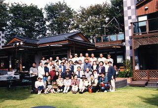 ▼秋の家族会／牛の丸焼き家族例会